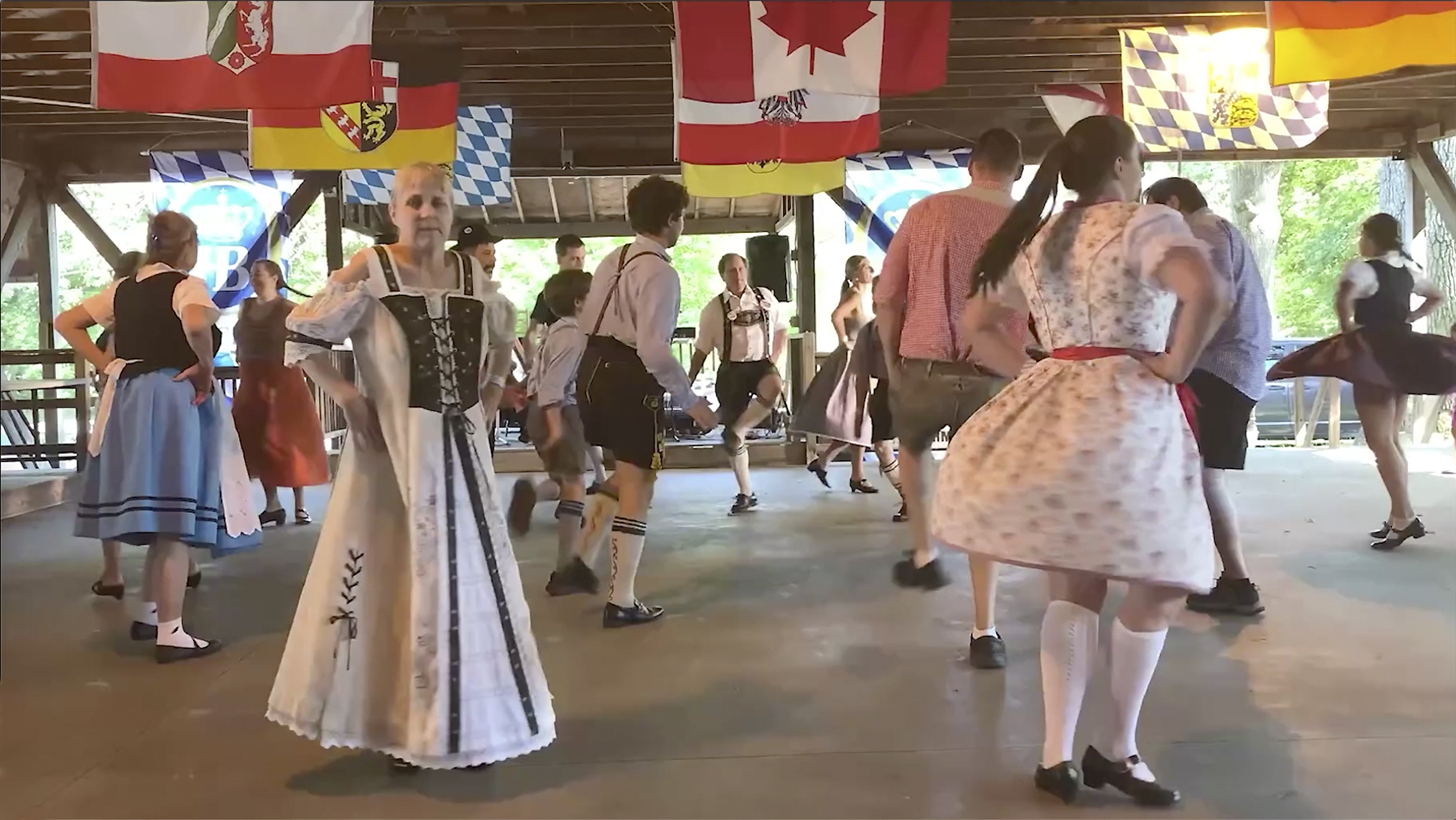 German folk dancing